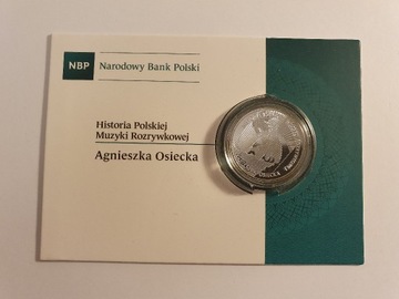 10 zł Agnieszka Osiecka 2013 rok