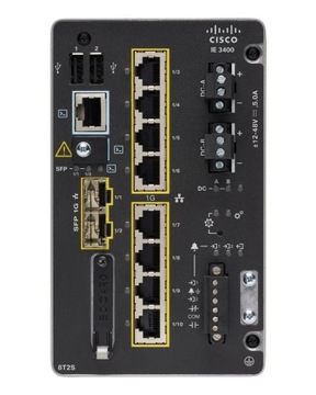Switch Cisco IE 3400-8T2S-E