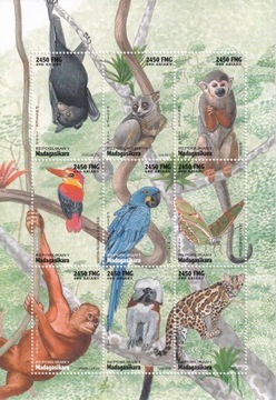 Madagaskar 1999** cena 10,90 zł kat.8€