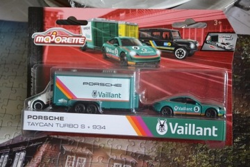 Majorette Porsche 911 934 Vaillant Taycan Turbo S