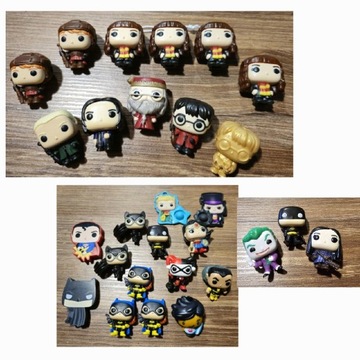 Figurki Harry Potter - DC - kinder jajka