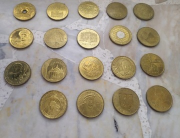 Zestaw monet okolicznościowych 2 złote nordic gold