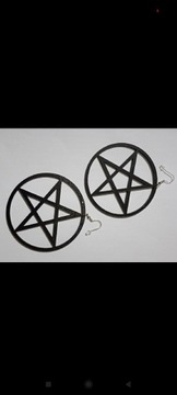 Pentagram * Duże kolczyki