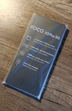 Smartfon POCO X5 Pro 5G 256GB na GWARANCJI 