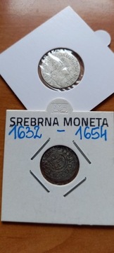 3 gr Prusy1779 r i Szeląg 1632-1654 , srebro