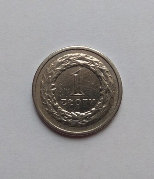 Moneta 1 złoty 1991