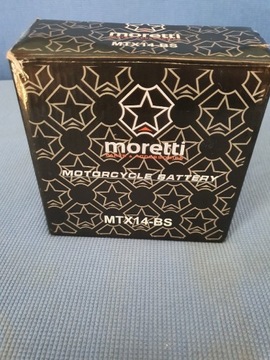 Akumulator motocyklowy Moretti 14