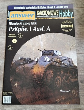 Answer czołg lekki PzKpfw. I Aufs. A