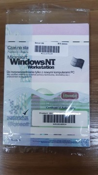 Microsoft Windows NT Workstation Zafoliowany