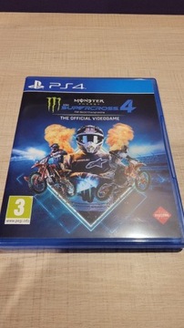Monster Energy Supercross: The Official Videogame 4  (PS4)