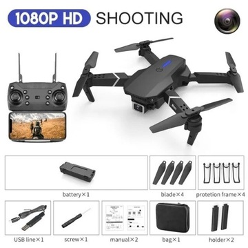 Dron Pro E88 1080p