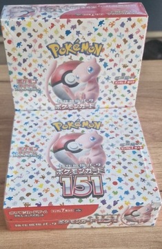 Pokemon 151 Japońskie  ! Karty Pokemon ! Booster Box ! Boostery ! TCG