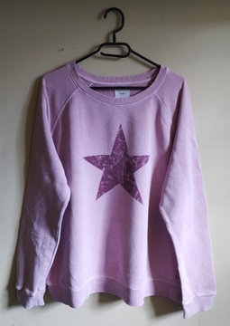 Bluza Bawełna HUSH Crackle Star Washed Relaxed HUSH Oversize