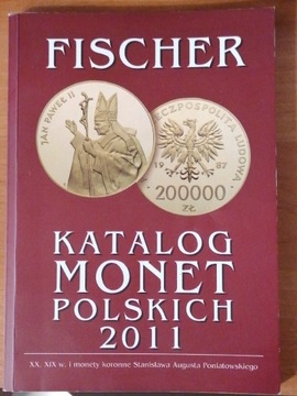 Katalog monet polskich 2011 FISCHER RARYTAS