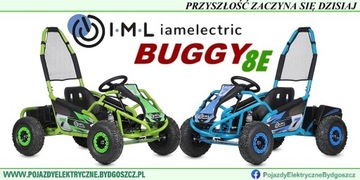 Nowy BUGGY 8E gokart elektryczny dzieci do 68 kg