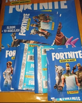 Panini Fortnite Ready To Jump Album naklejki 