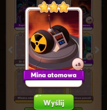 Mina atomowa Coin Master karta