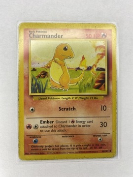 Karta Pokémon TCG Stare Charmander Karty