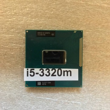 Procesor Intel Core i5-3320M 2,6 GHz SR0MX 04w4137