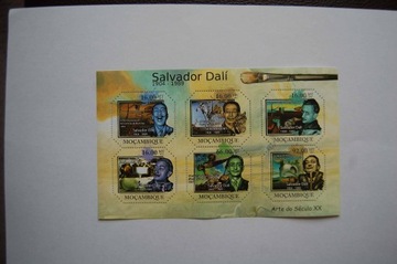 Mozambik Sw 4838-43** Salvador Dali /ms/