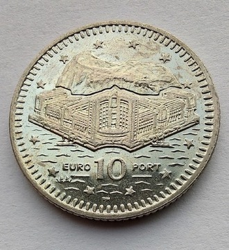 GIBRALTAR 10 Pence 2001 ŁADNA