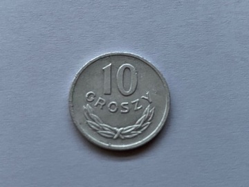 Moneta 10 groszy gr 1974 rok