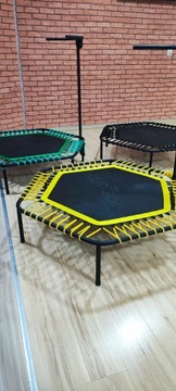 Profesjonalna trampolina fitness 135cm