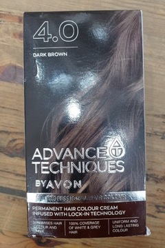 Avon farba do włosów Advance Tech. 4.0 Dark Brown 