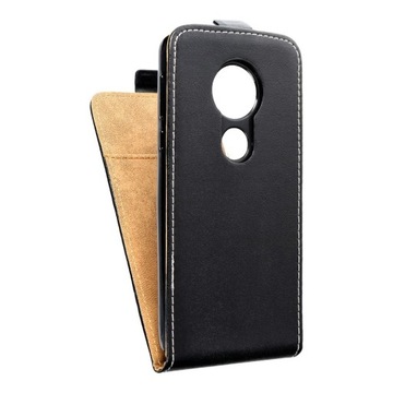 ETUI MOTOROLA MOTO E5 czarny PIONOWA 