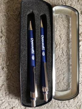 Komplet długopis i ołówek z logo 