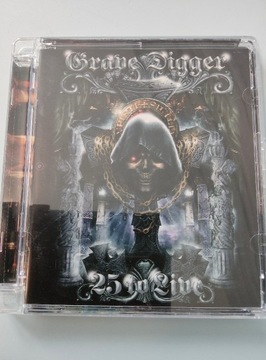 GRAVE DIGGER (DVD) 25 TO LIVE
