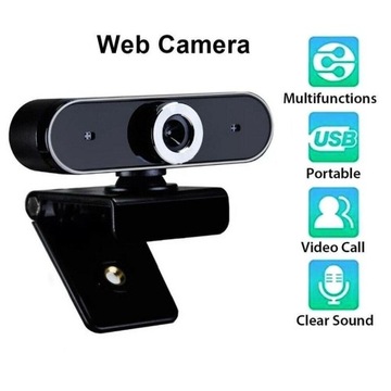 Kamera internetowa z mikrofonem/regulacja soczewki