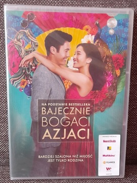 Film Bajecznie bogaci Azjaci dvd NOWY FOLIA