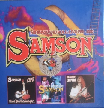Samson - Mr rock and roll live 1981-2000 4cd
