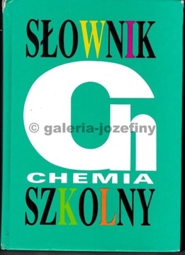 Słownik szkolny CHEMIA Sobczak Pazdro Dobkowska