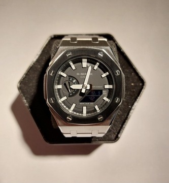 G-shock AP Royal Oak Casio GA2100 silver-black