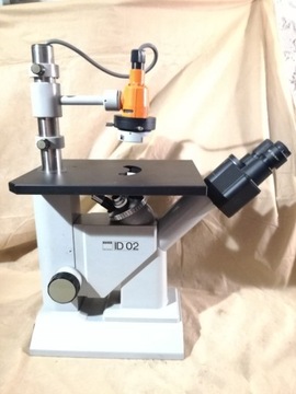 Zeiss ID 02 Mikroskop odwrócony biologiczny DIA