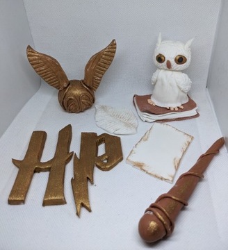 Figurka na tort. Harry Potter. Sowa