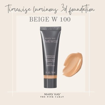 Podkład Rozświetlający Beige W 100 Mary Kay 