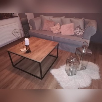 STOLIK KAWOWY LOFT DĄB Craft Tabacco