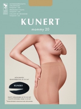 KUNERT Mommy 20  rajstopy dla kobiet w ciąży