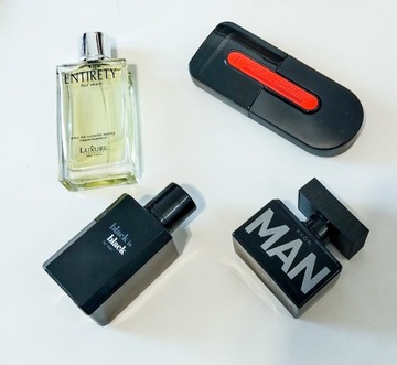 4x Perfumy męskie Entirety MAN Full Speed Black