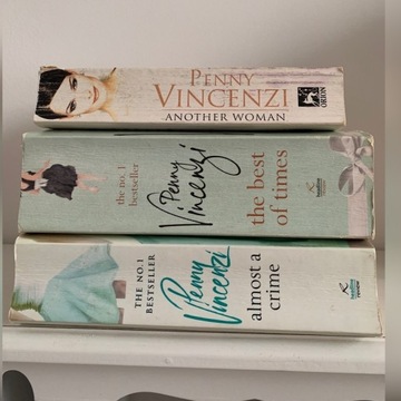 Komplet 3 książek Penny Vincenzi