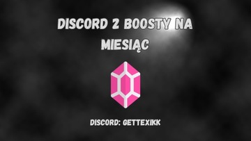 2 server boosty na miesiąc *czytaj opis*