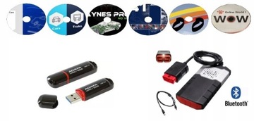 Tester Delphi DS150e - V4.3 + 8 programów pendrive