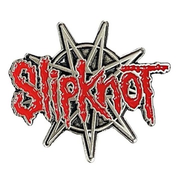 pin button kolorowa przypinka metalowa Slipknot