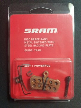 Klocki metaliczne SRAM GUIDE / AVID TRAIL BOX