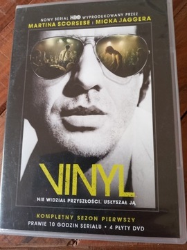 Vinyl. Serial DVD Scorsese Mick Jagger r'n'r 