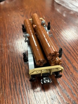 Lego City Wagon Z Drewnem z 60198 Train 