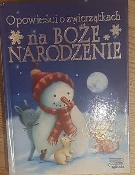 Książka opowieść o zwierzątkach na Boże Narodzenie
